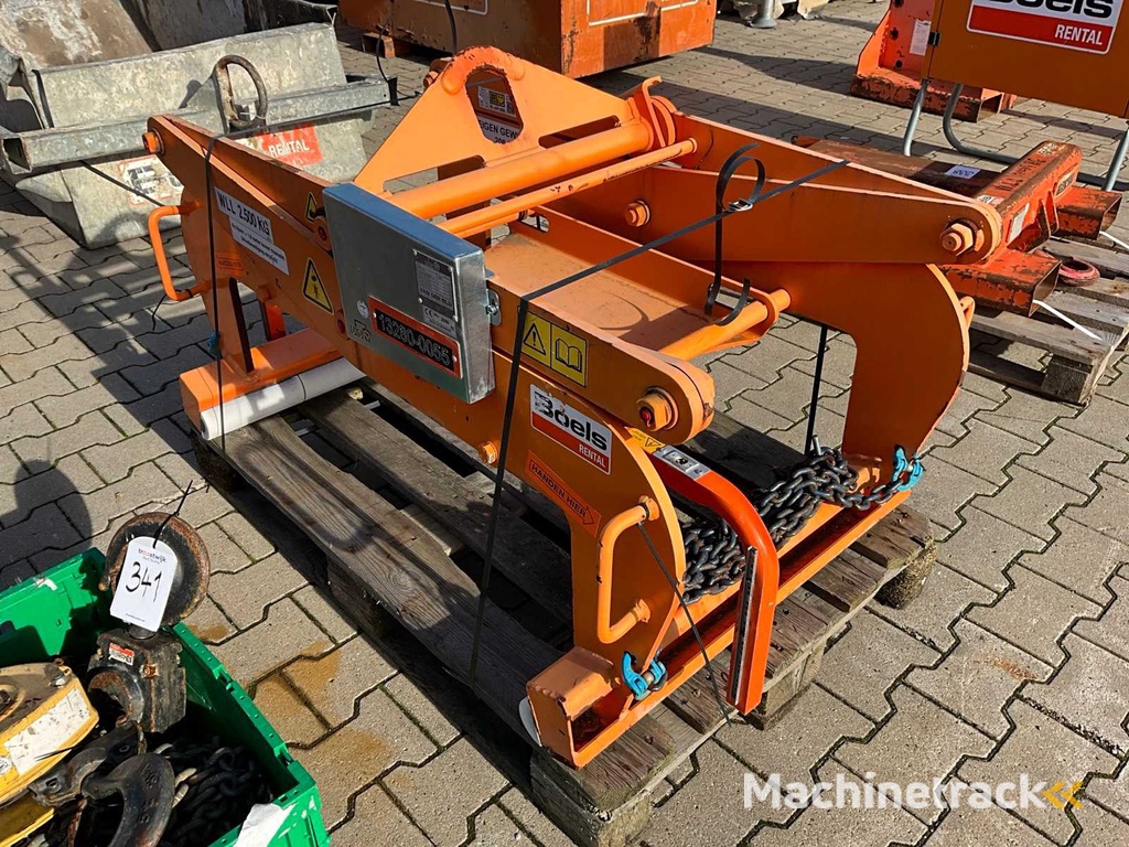 2023 Van der Blij 2100MK408-2,5 BSV Mechanische blokkenklem