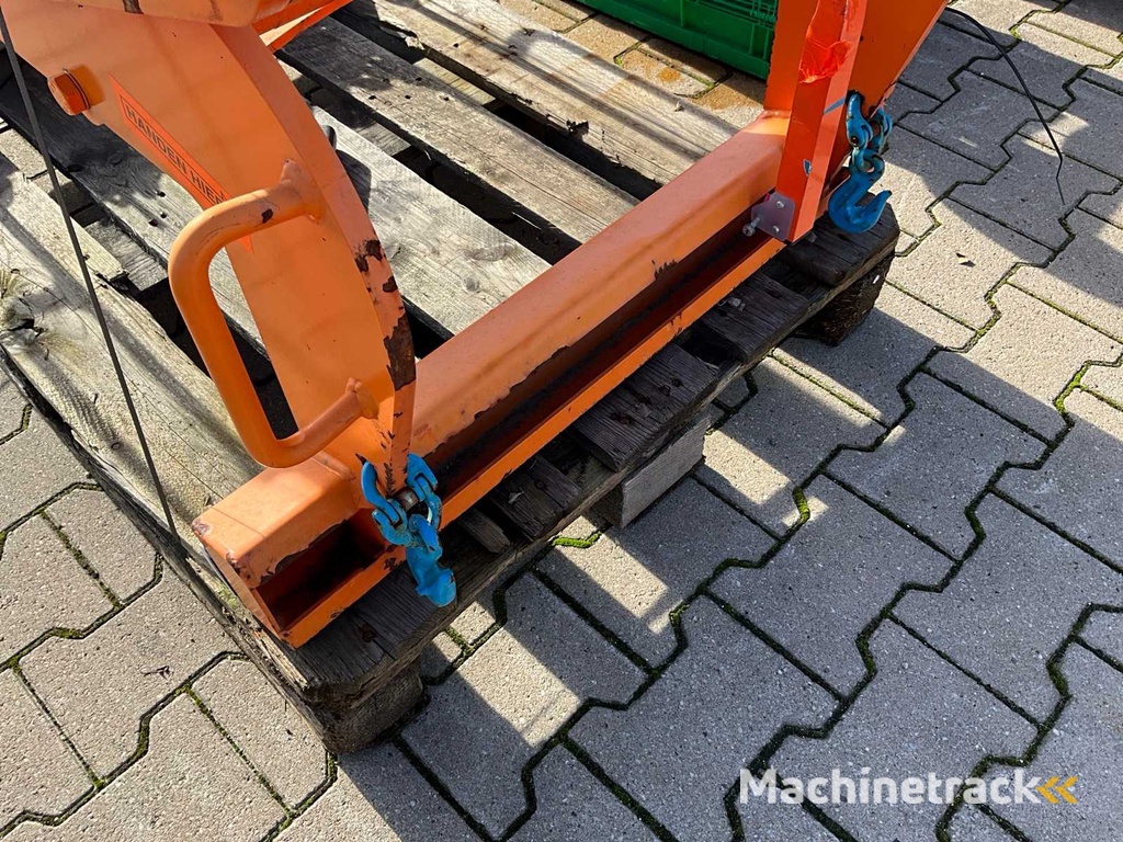 2023 Van der Blij 2100MK408-2,5 BSV Mechanische blokkenklem