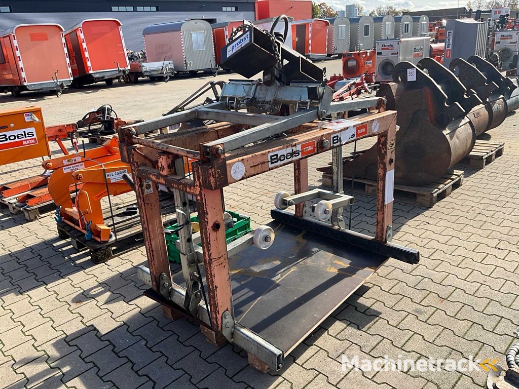 2017 Probst SG80 Mechanische blokkenklim