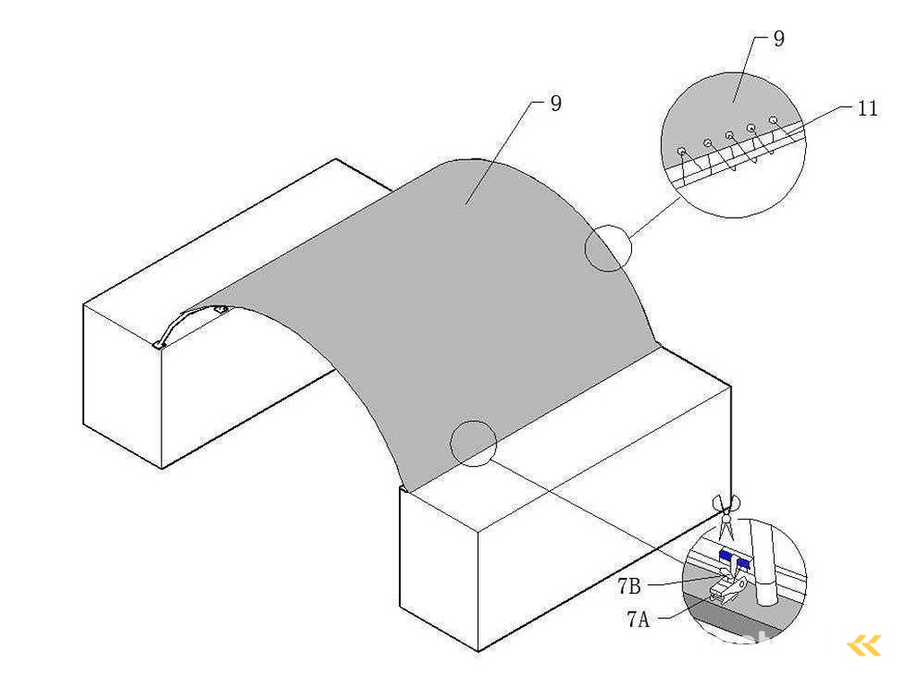 2025 - Easy-Going - 2024 - (6x6x2 meter) - Shelter overkapping / tent tussen 2 containers C2040H