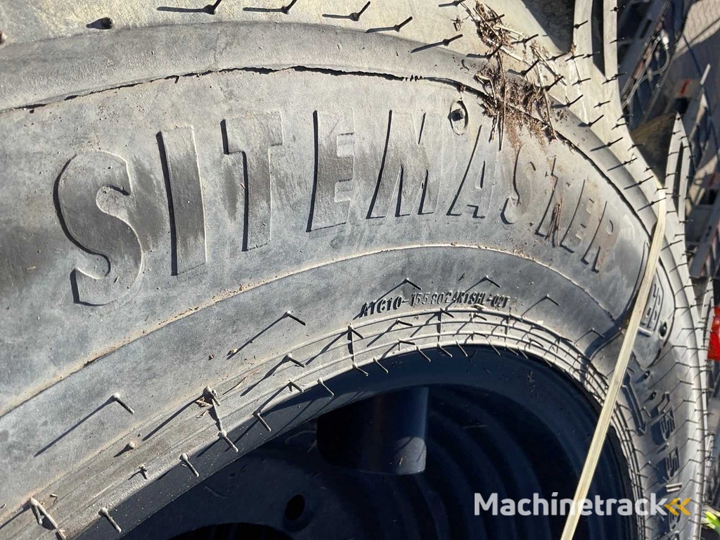 JCB Sitemaster Band op velg (4x)