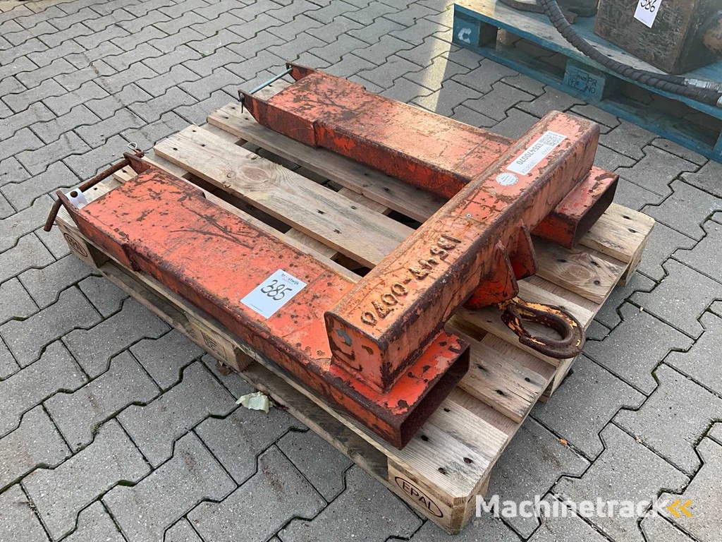 Heftruck vaste hijshaak