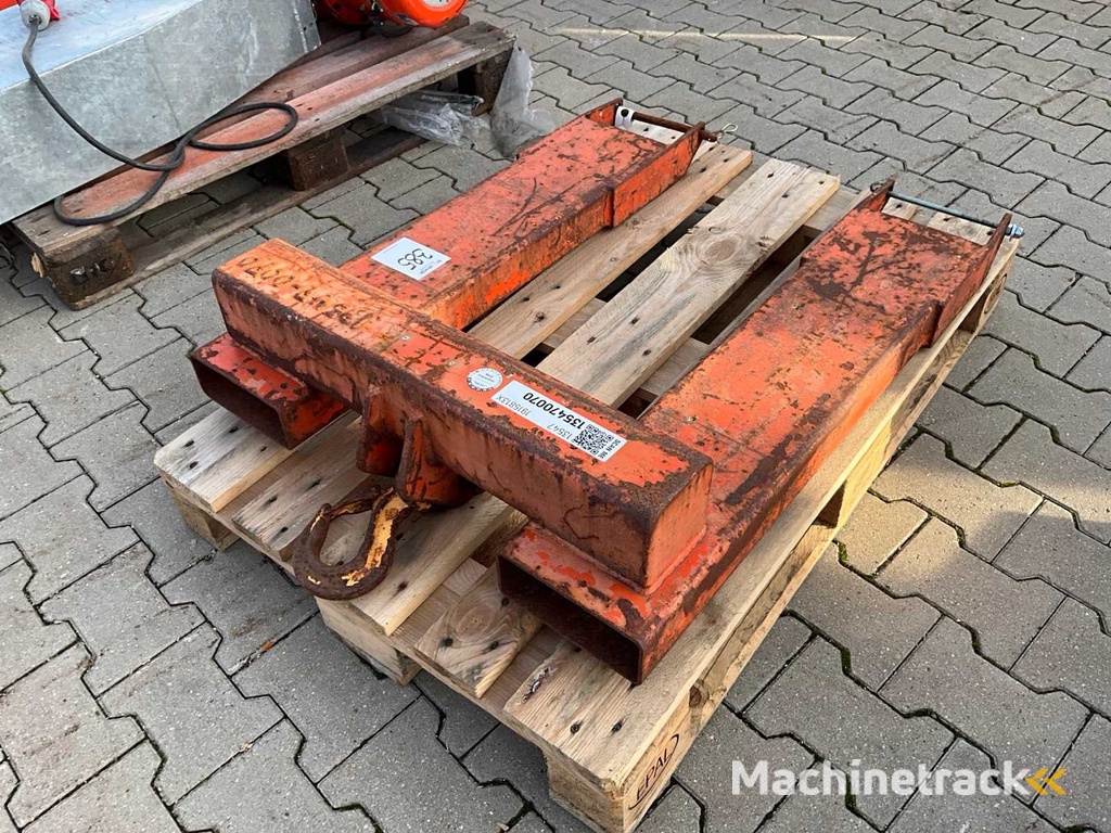 Heftruck vaste hijshaak