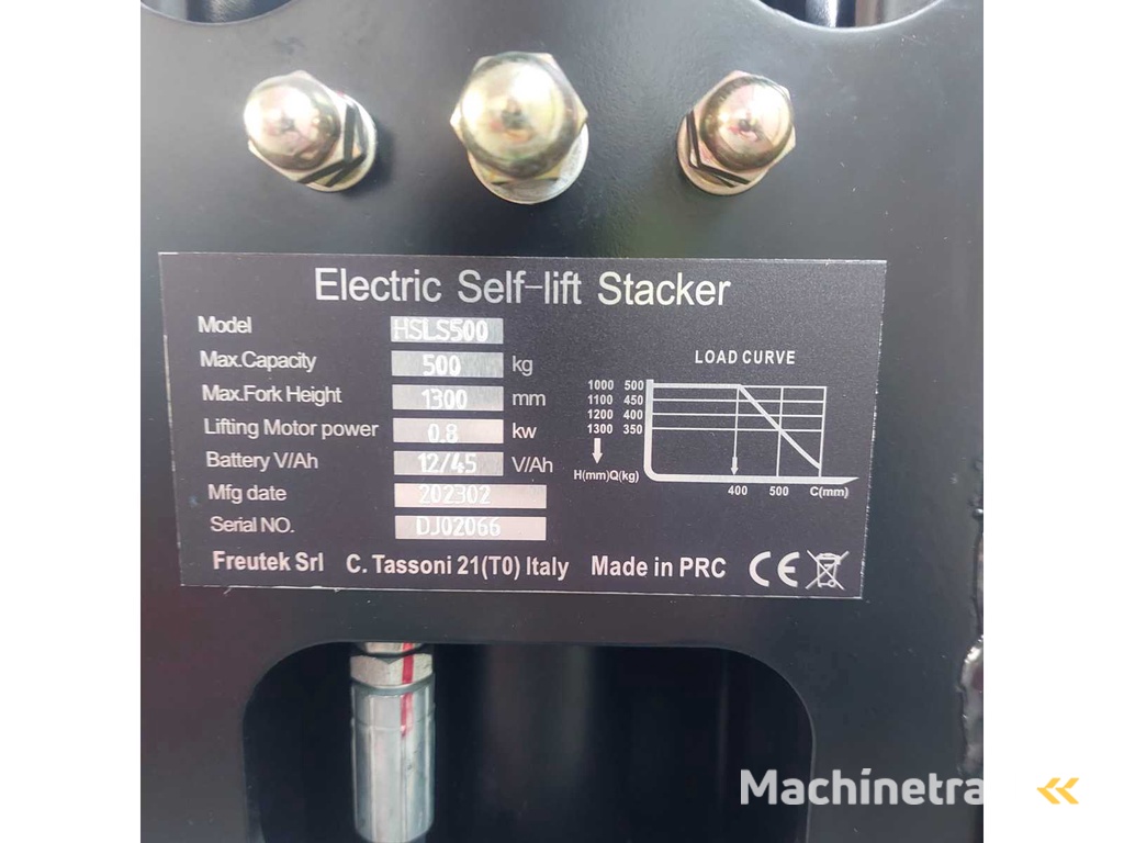 Freutek - HYD0002 - Zelfladende pallettruck NOOIT GEBRUIKT