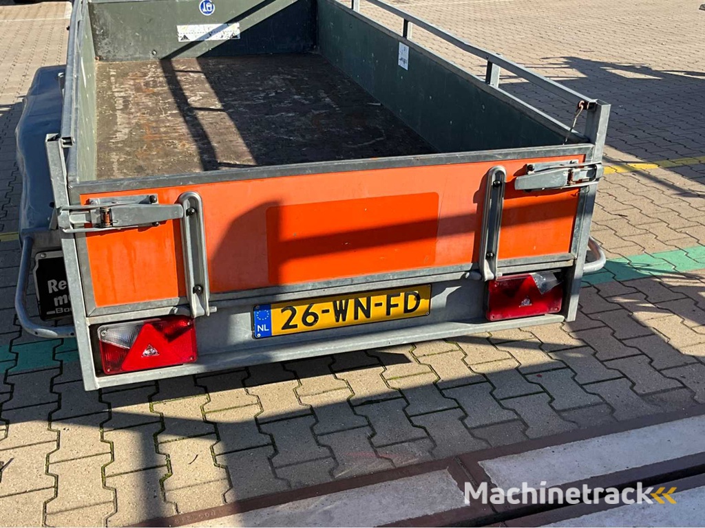 2015 Atec EB2 2-1 Dubbelas aanhangwagen