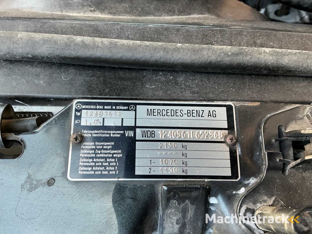 1992 Mercedes-Benz 500 E W124.036 Oldtimer