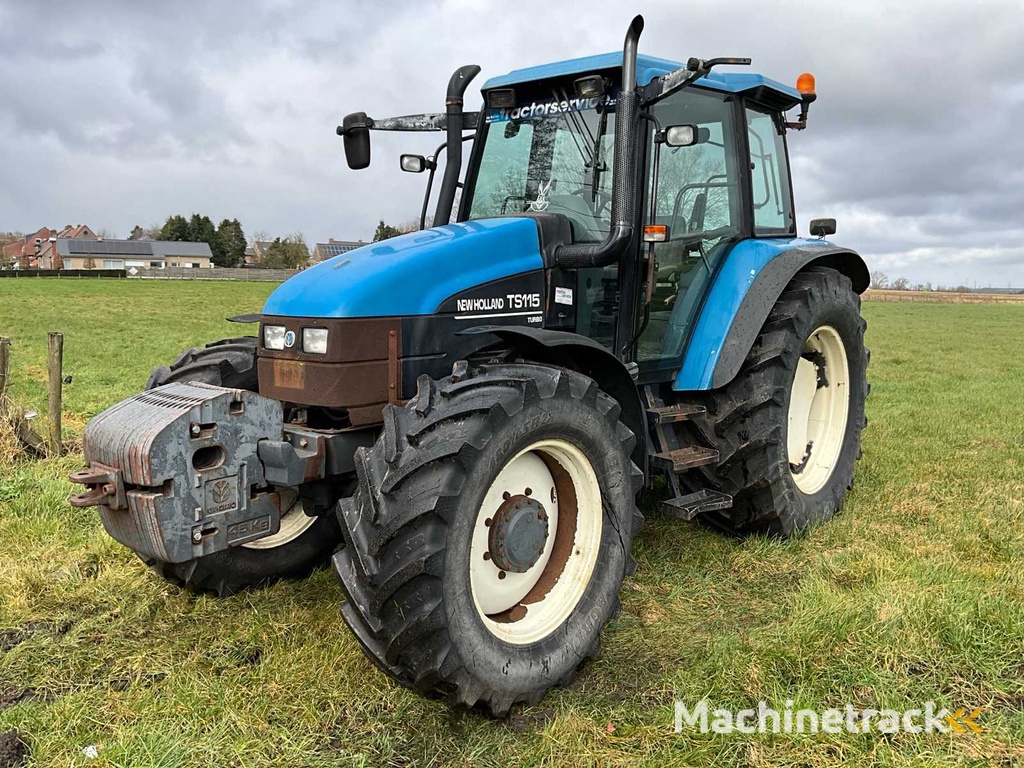 1999 New Holland TS115 Vierwielaangedreven landbouwtractor