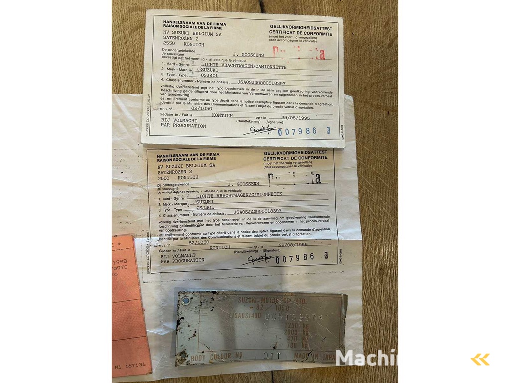 1983 Suzuki Samurai OSJ40L Auto