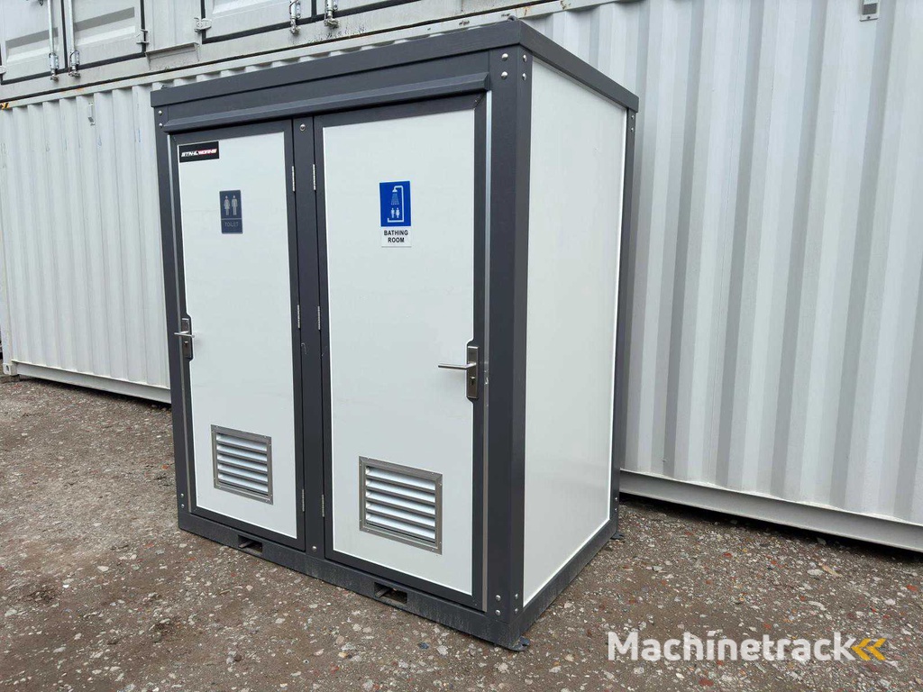 2025 Stahlworks Double Sanitairunit / Toilet en Douche unit