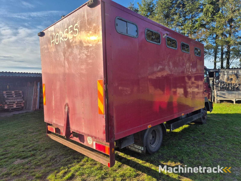 MAN L 75F Horse trailer 1994