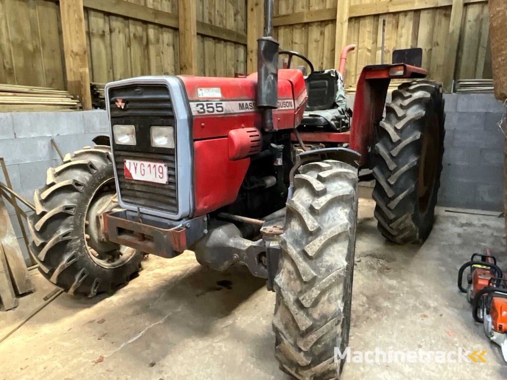 1986 Massey-Ferguson 355 4WD landbouwtractor