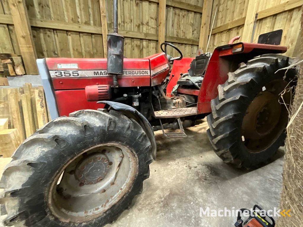 1986 Massey-Ferguson 355 4WD landbouwtractor