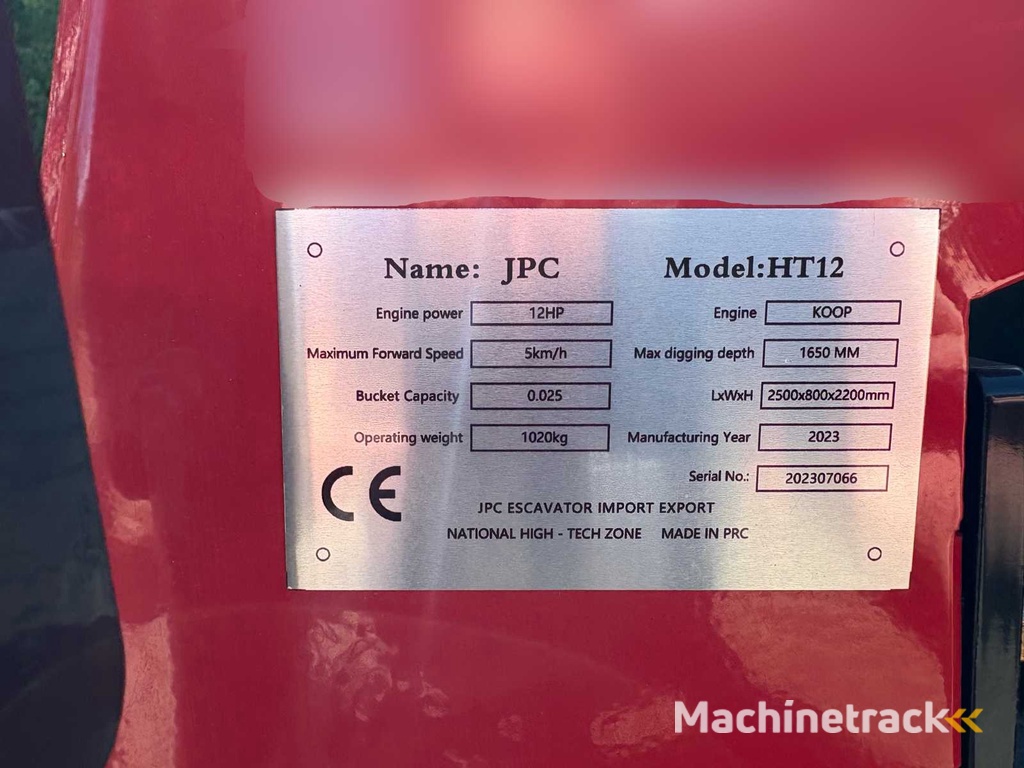 JPC HT12 minigraafmachine