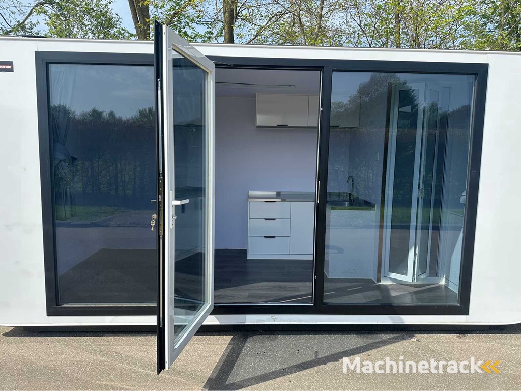 2025 Stahlworks Eco 5000 A Wit Tiny house / Atelier / Kantoor