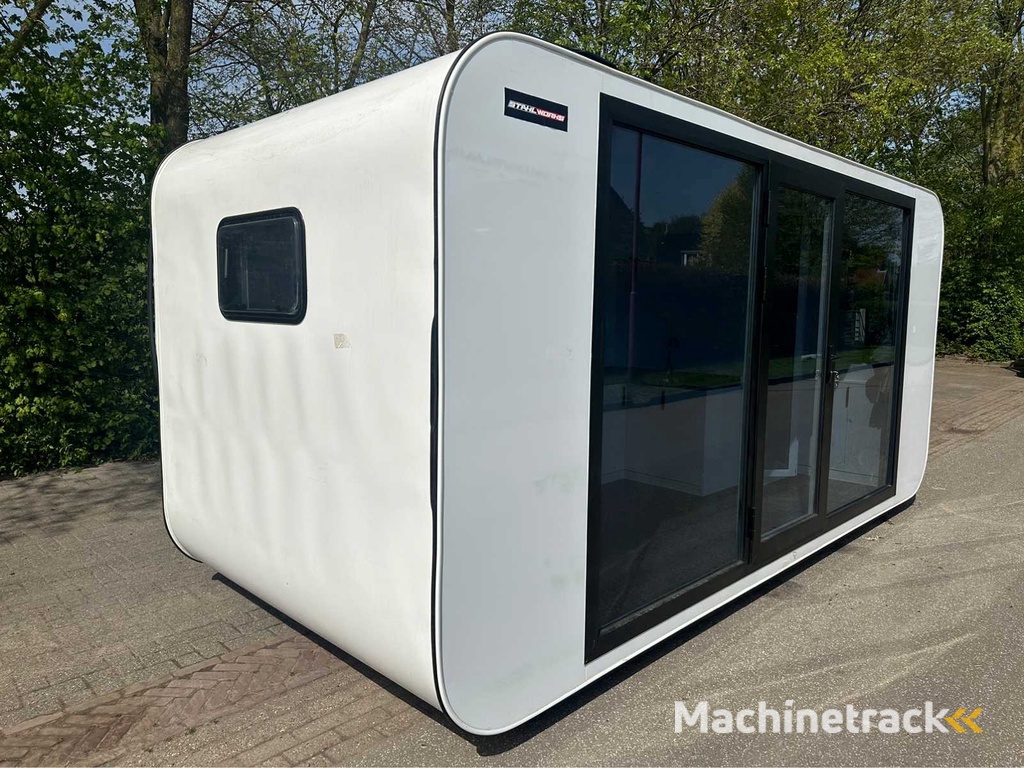 2025 Stahlworks Eco 5000 A Wit Tiny house / Atelier / Kantoor