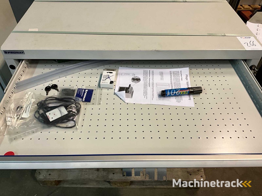 Promat ladekast met inhoud