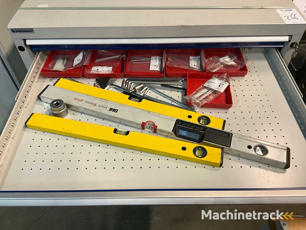 Promat ladekast met inhoud