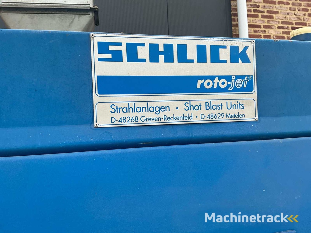 2001 Heinrich schlick GMBH Straalkabine Straalcabine