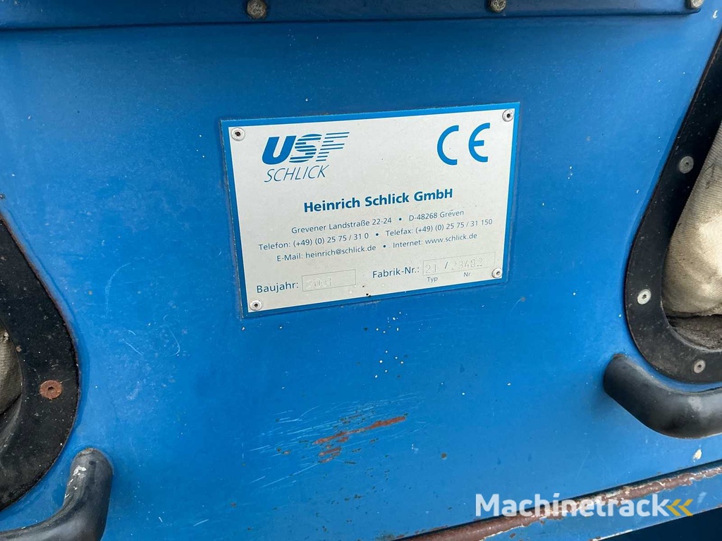 2001 Heinrich schlick GMBH Straalkabine Straalcabine