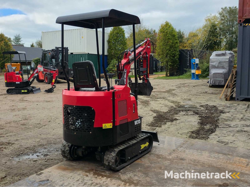 2025 - Vicsec VC15 Minigraafmachine Rood