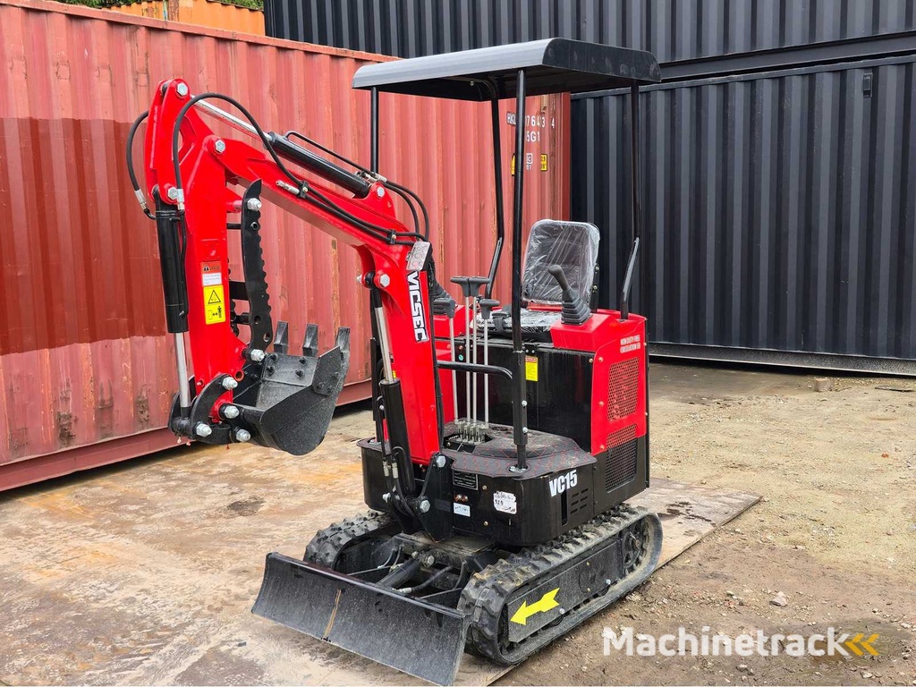 2025 - Vicsec VC15 Minigraafmachine Rood