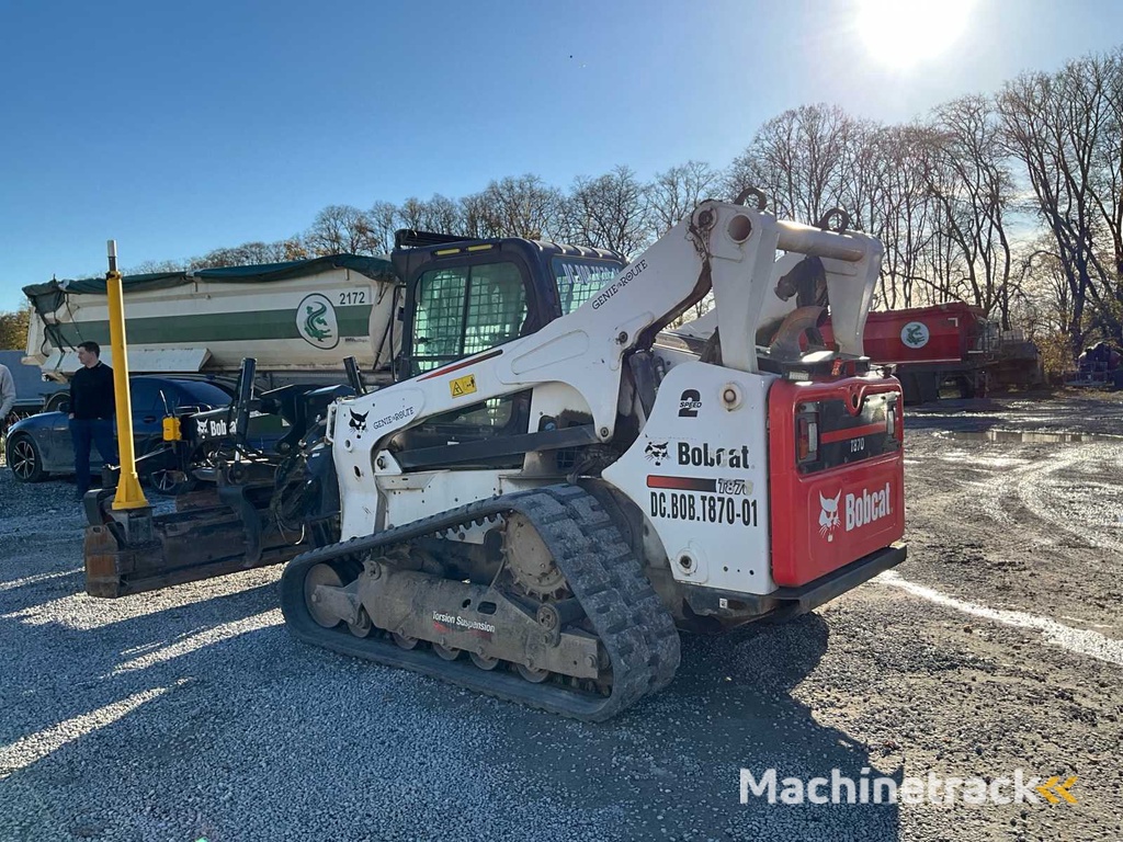 2020 Bobcat T 870 + Trimble Guided + Grader 108