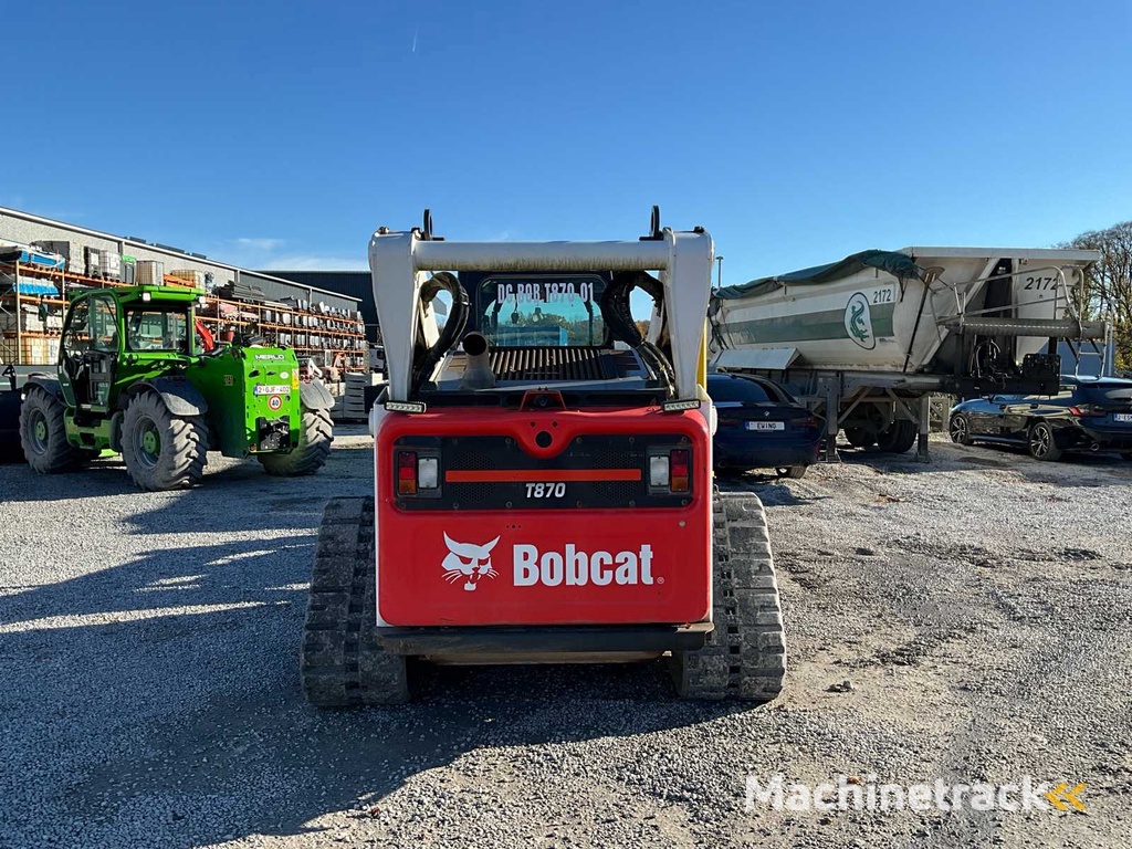 2020 Bobcat T 870 + Trimble Guided + Grader 108