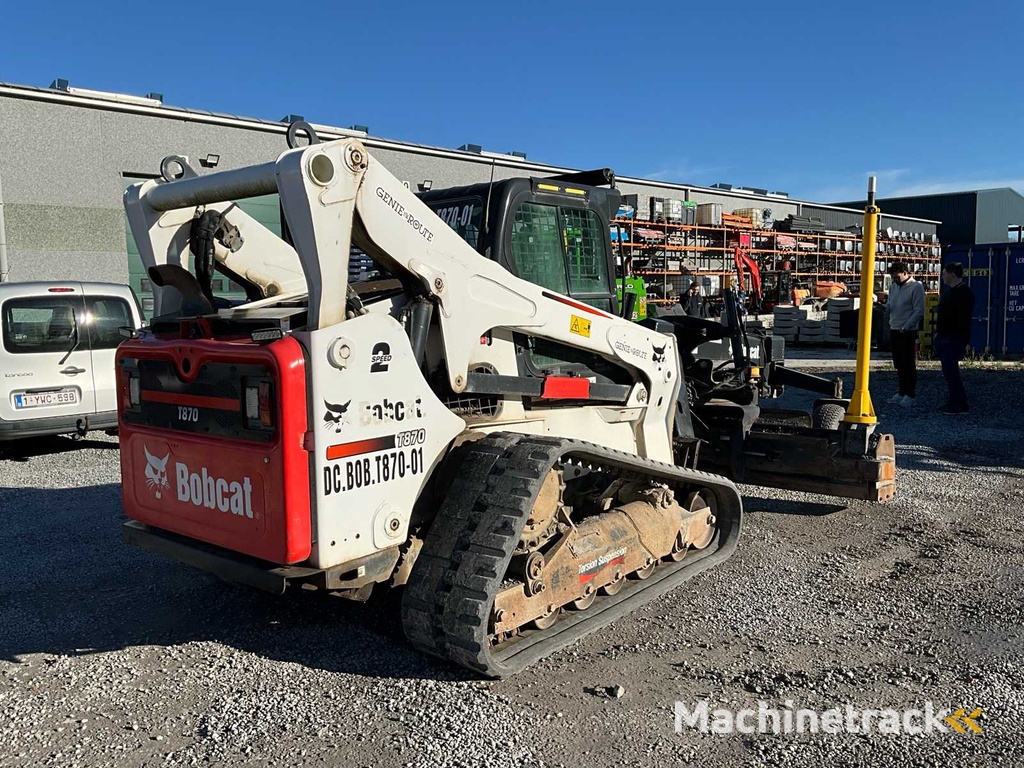 2020 Bobcat T 870 + Trimble Guided + Grader 108