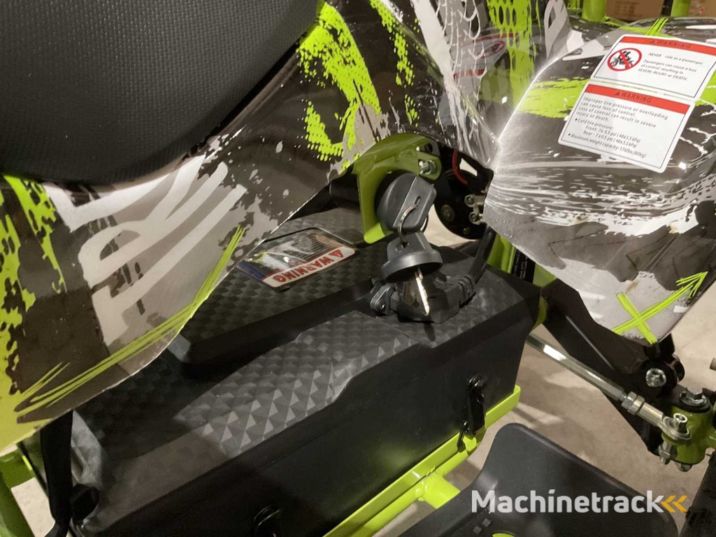 2025 Ultra Motocross MA06E ATX 1000 GR/ZW Met rekje Elektrische Quad