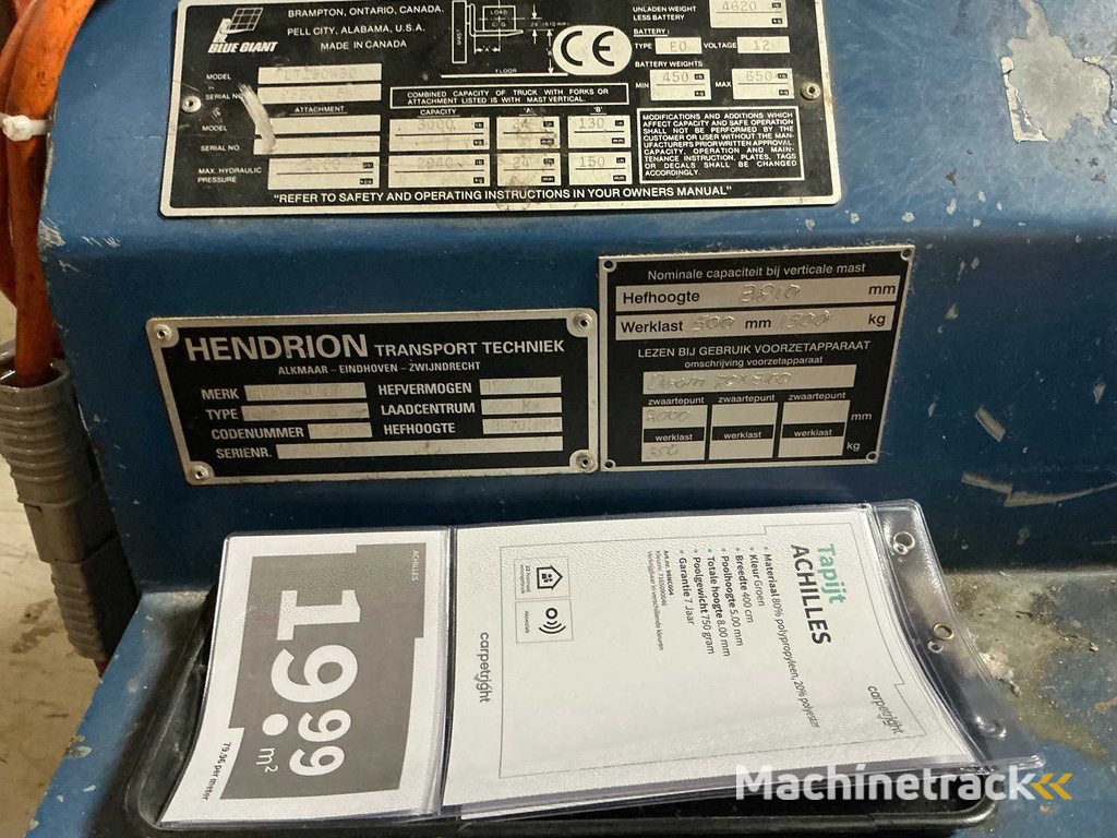 Blue giant - Elektrische Hoogstapelaar