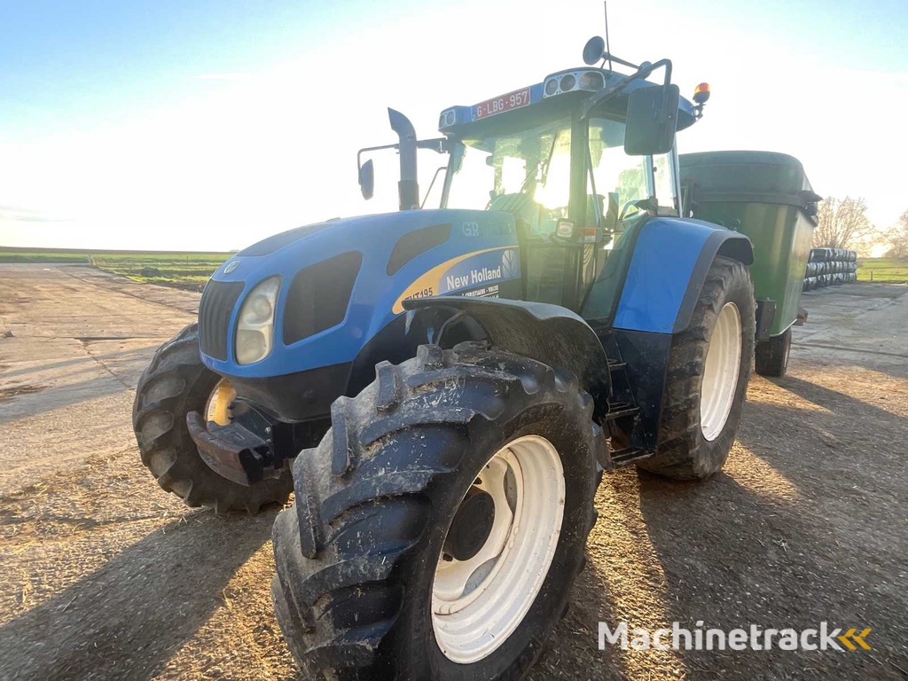 2014 New Holland TVT195 4WD Landwirtschaftlicher Traktor 4WD