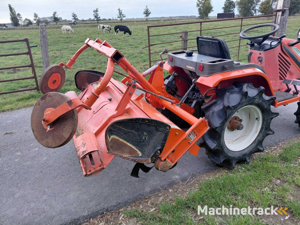 Hinomoto C14 All-wheel drive Mini tractor with tiller.