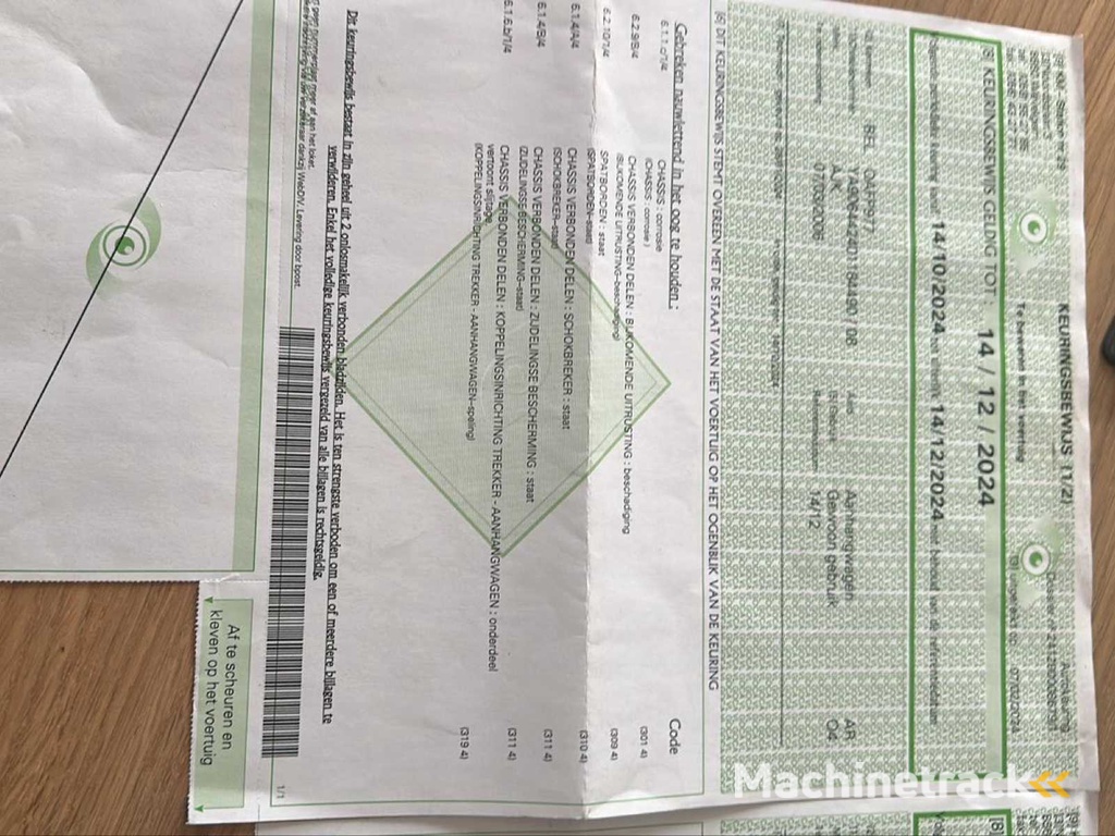 2006 AJK Container Trailer