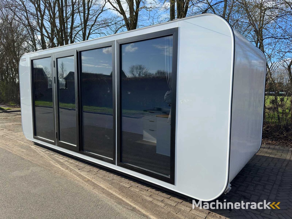 2025 Stahlworks Eco 6000 B Wit Tiny house / Atelier / Kantoor