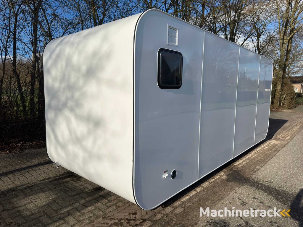 2025 Stahlworks Eco 6000 B Wit Tiny house / Atelier / Kantoor