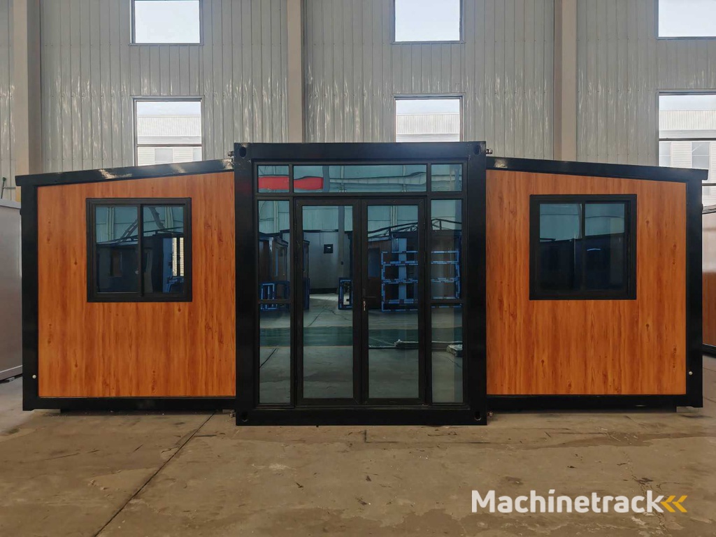 2025 Rhino-Houses 36,5 m2 Bruin 2 slaapkamers, badkamer en keuken Mobiele woonunit / Tiny house