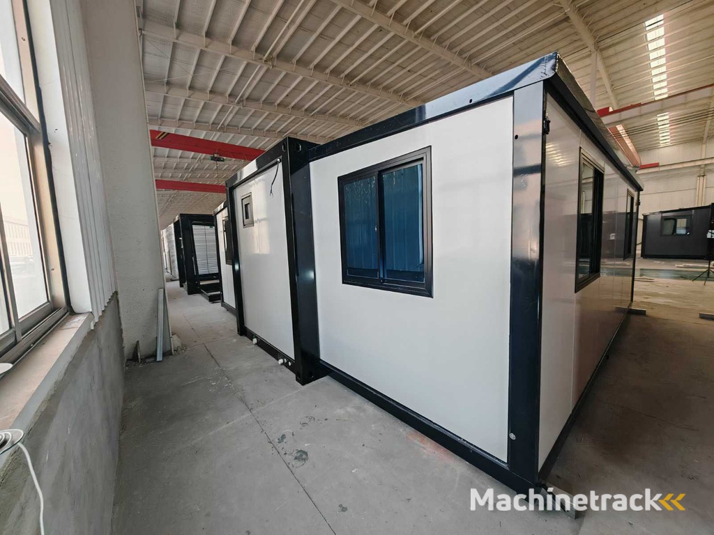 2025 Rhino Houses 36,5 m2 Wit 2 slaapkamers, badkamer en keuken Mobiele woonunit / Tiny house