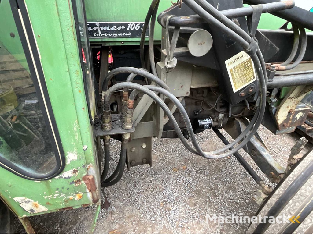 1975 Fendt Farmer 106S Turbomatik with front loader