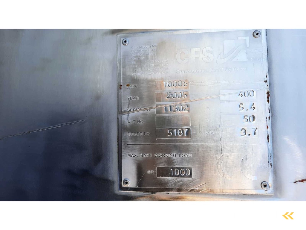 CFS - 1000S - Pallet/Box tipper - 2005