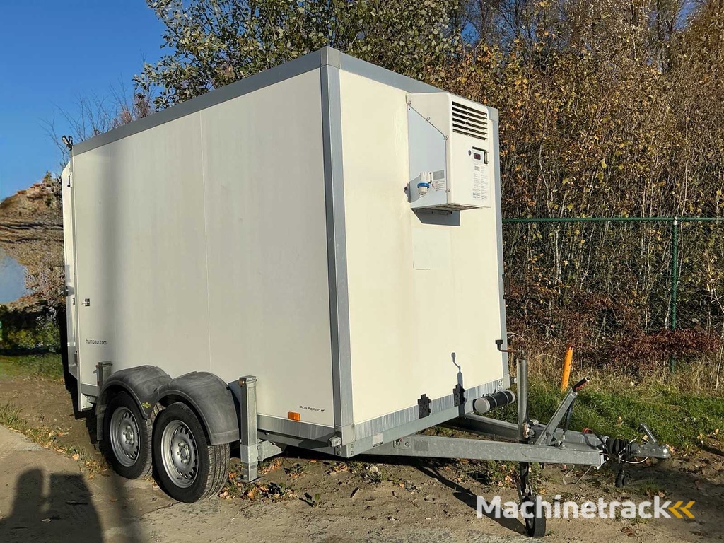 2016 Humbaur HGK 253017-19S50 Refrigerated Trailer