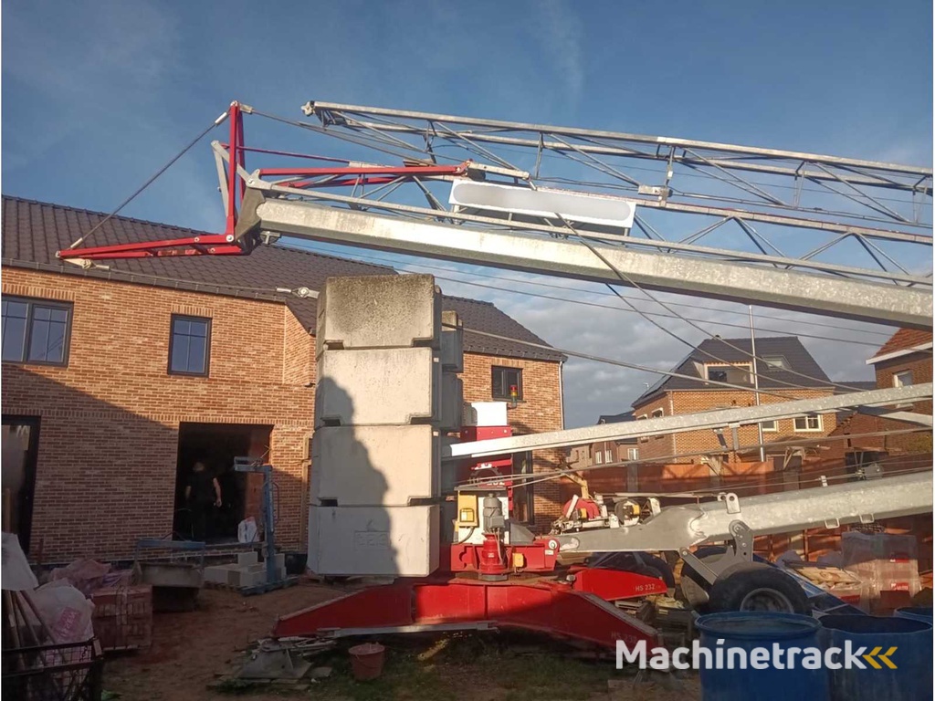 2019 Gru Dalbe HS 232 Mobiele kraan snelmontagekraan + extra’s