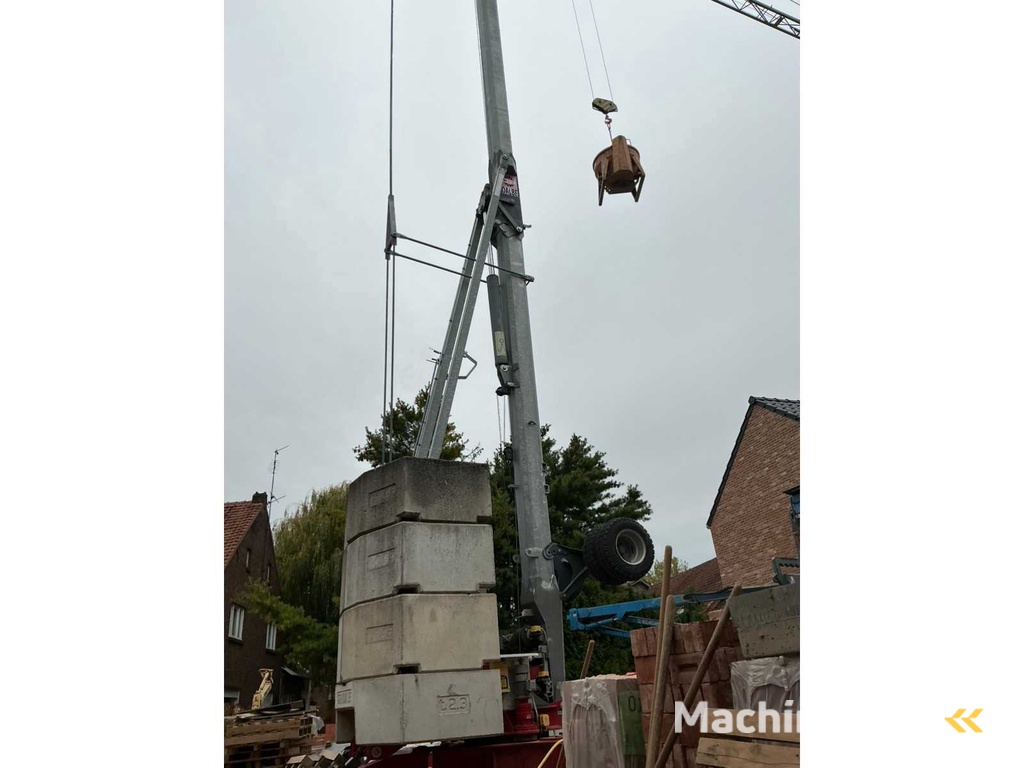 2019 Gru Dalbe HS 232 Mobiele kraan snelmontagekraan + extra’s