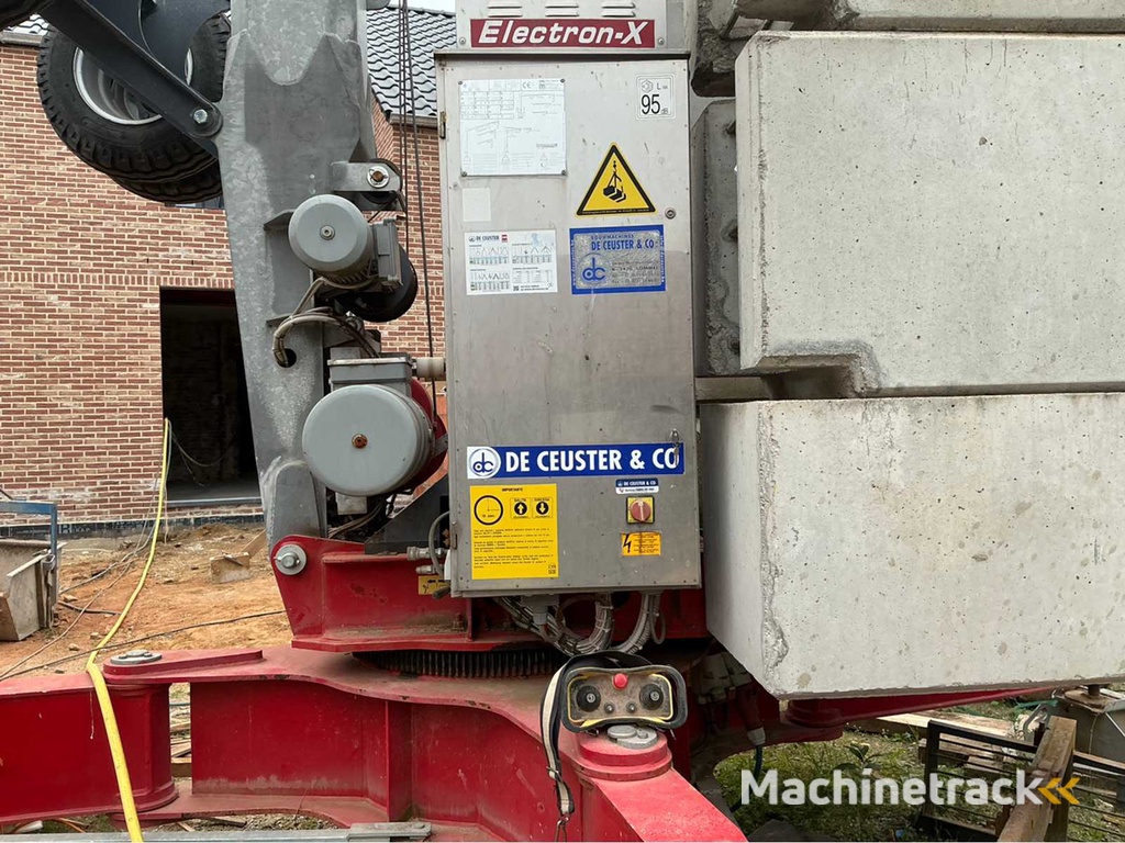 2019 Gru Dalbe HS 232 Mobiele kraan snelmontagekraan + extra’s