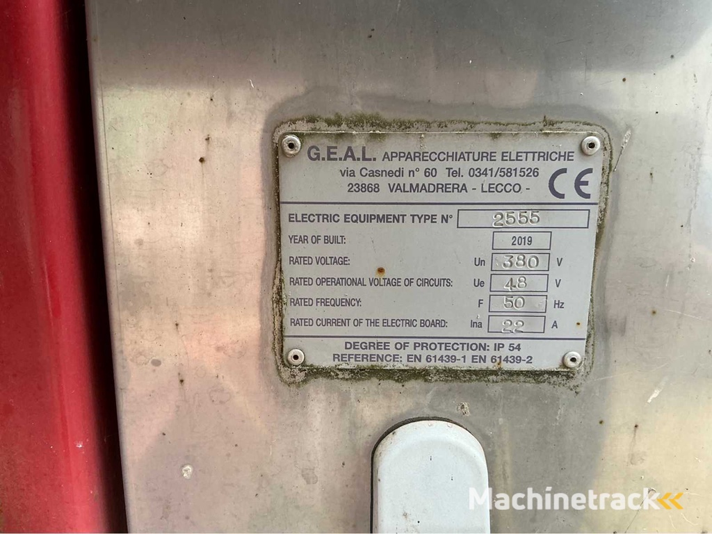 2019 Gru Dalbe HS 232 Mobiele kraan snelmontagekraan + extra’s