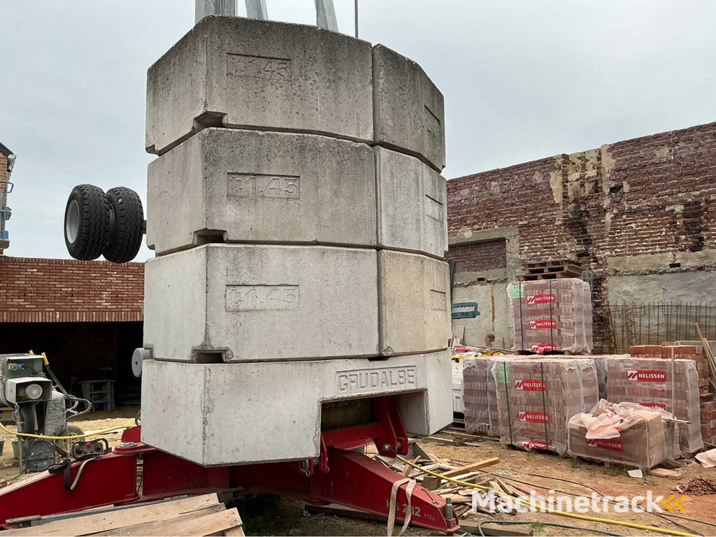 2019 Gru Dalbe HS 232 Mobiele kraan snelmontagekraan + extra’s