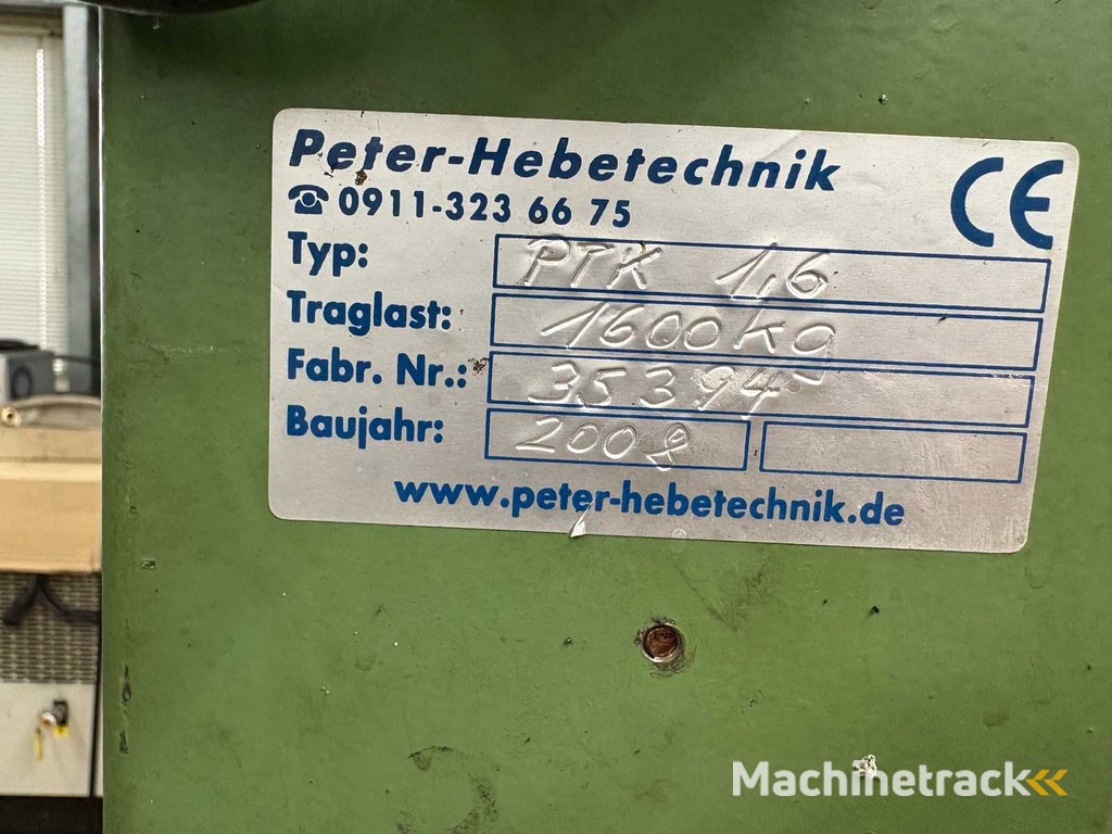 WINTER HOLZTECHNIK PRM-1400 pallets
