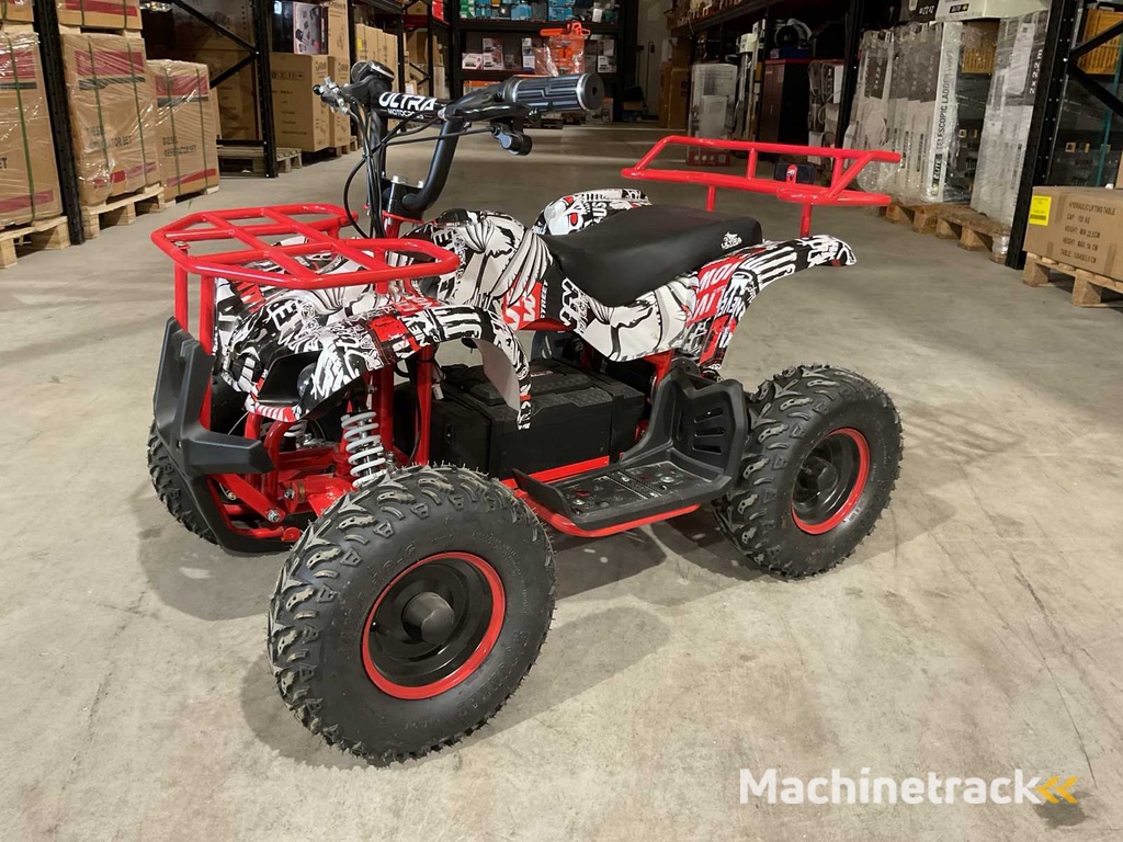 2025 Ultra Motocross MA06E ATX 1000 RO/ZW Met rekje Elektrische Quad