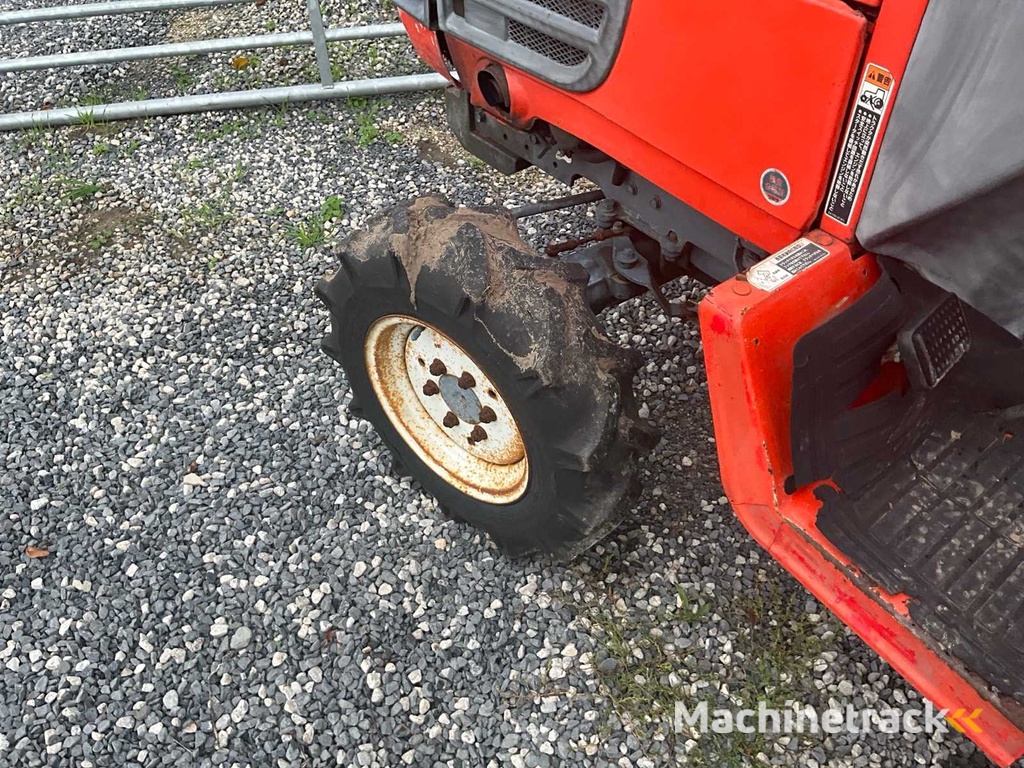 1987 Granbia GB18 mini tractor with 2020 Bel-Agro BX42 forage harvester