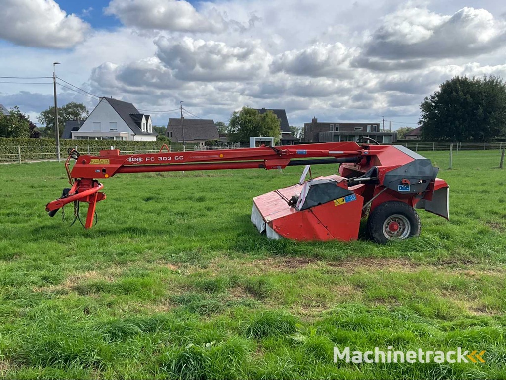 2005 Kuhn FC 303 GC Schijvenmaaier met kneuzer