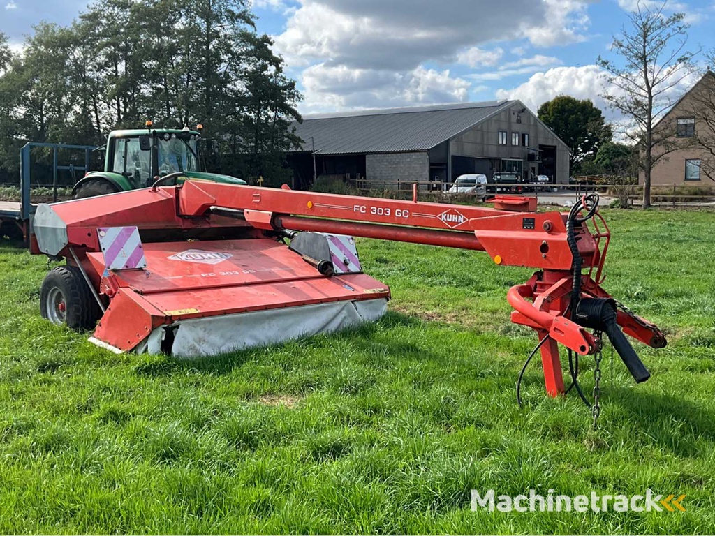 2005 Kuhn FC 303 GC Schijvenmaaier met kneuzer